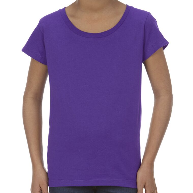 Alstyle Girls' 4.3 oz., Ringspun Cotton T-Shirt Thumbnail