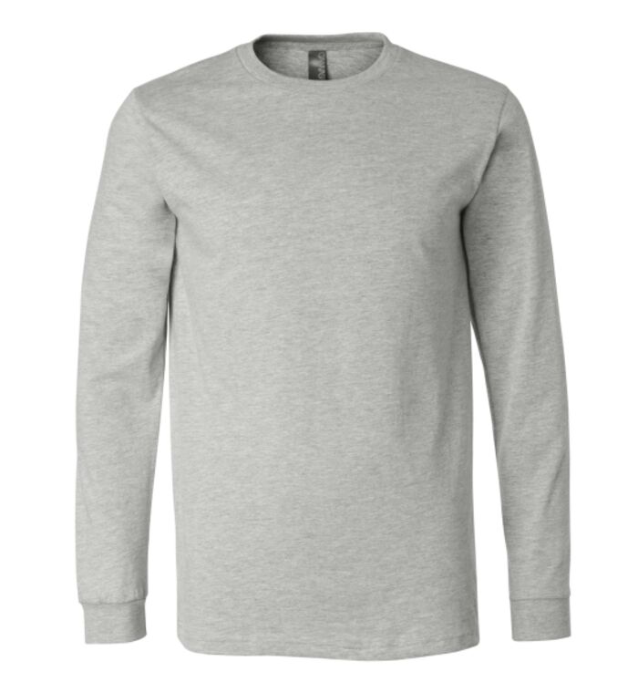 Unisex Heather CVC Long Sleeve Tee Thumbnail