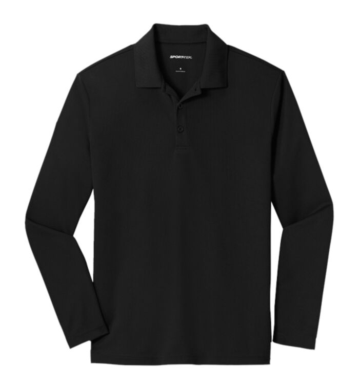 PosiCharge ® RacerMesh ® Long Sleeve Polo Thumbnail