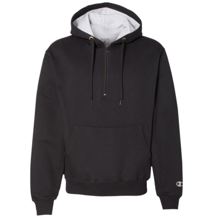 Cotton Max Hooded Quarter-Zip Sweatshirt Thumbnail