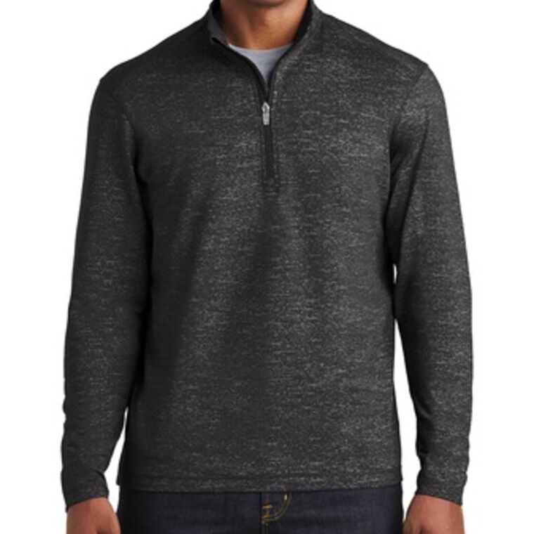 ® Sport Wick ® Stretch Reflective Heather 1/2 Zip Pullover Thumbnail