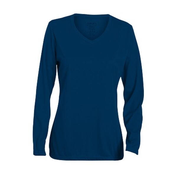 Girls' Wicking Long-Sleeve T-Shirt Thumbnail