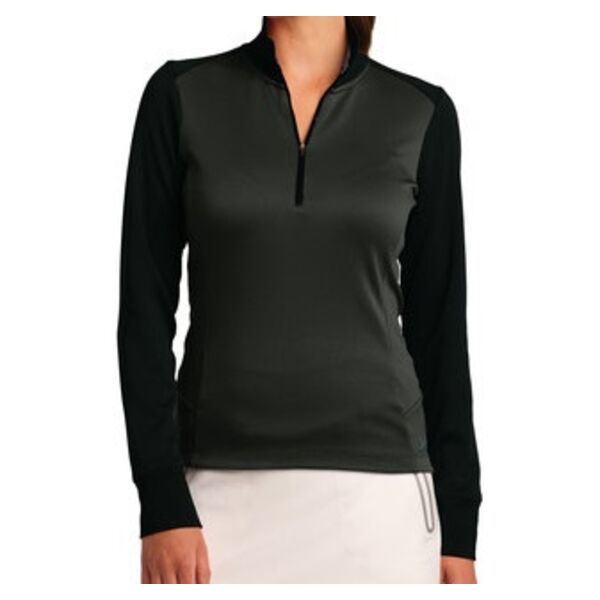 Ladies Dri FIT 1/2 Zip Cover Up Thumbnail