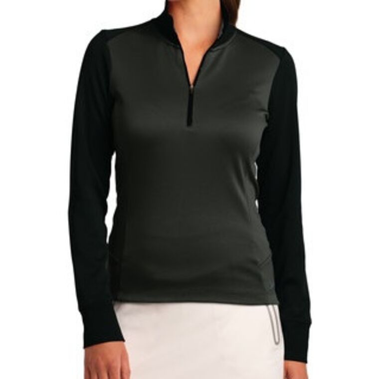 Ladies Dri FIT 1/2 Zip Cover Up Thumbnail