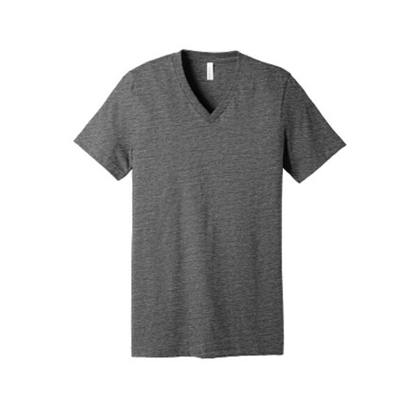 Unisex Short Sleeve V-Neck Jersey Tee Thumbnail