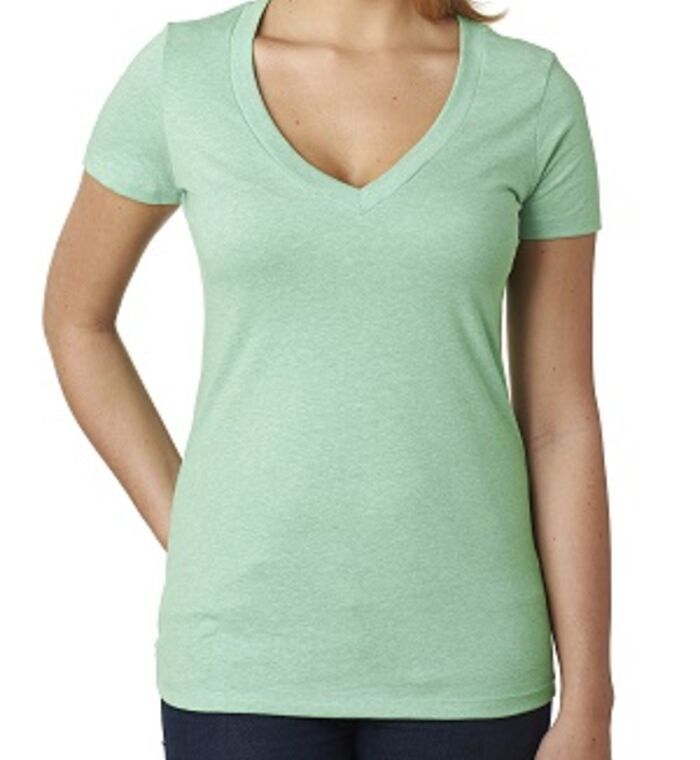 Women's CVC Deep V Thumbnail