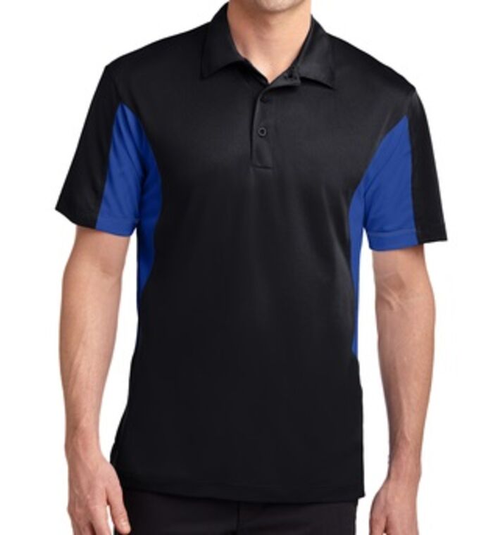 Tall Side Blocked Micropique Sport Wick ® Polo Thumbnail