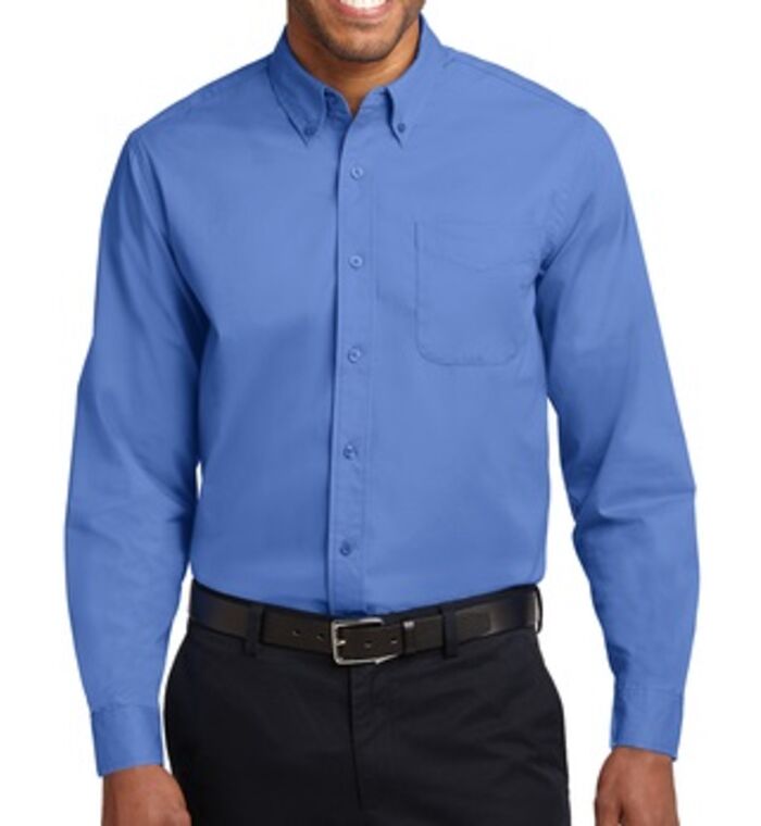 Extended Size Long Sleeve Easy Care Shirt Thumbnail