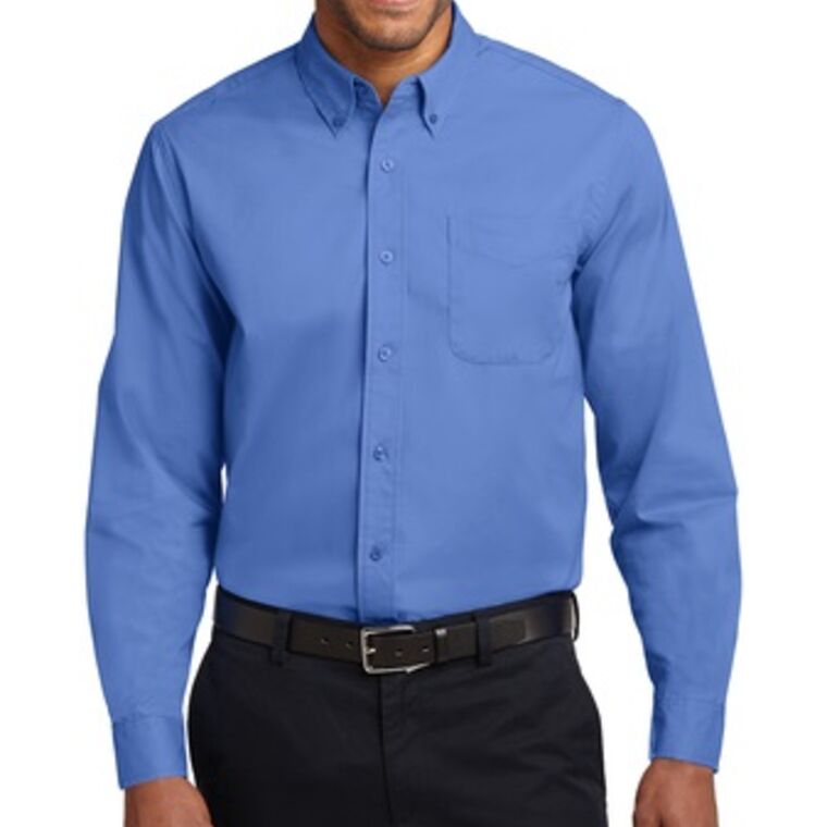 Extended Size Long Sleeve Easy Care Shirt Thumbnail