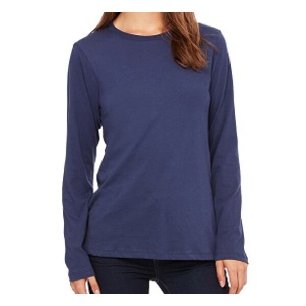 Women's Relaxed Long Sleeve Jersey Tee Thumbnail