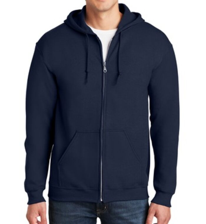 Heavy Blend Full-Zip Hooded Sweatshirt Thumbnail