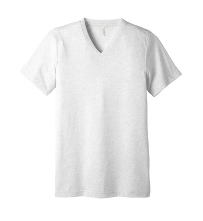 Unisex Triblend Short Sleeve V-Neck Tee Thumbnail
