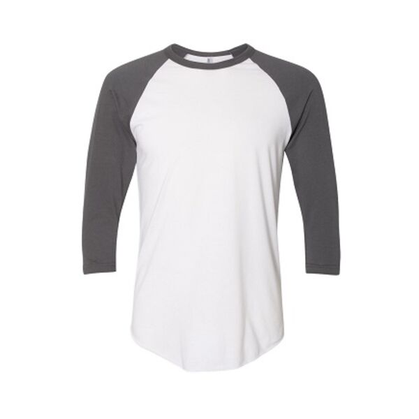 50/50 Three-Quarter Sleeve Raglan T-shirt Thumbnail