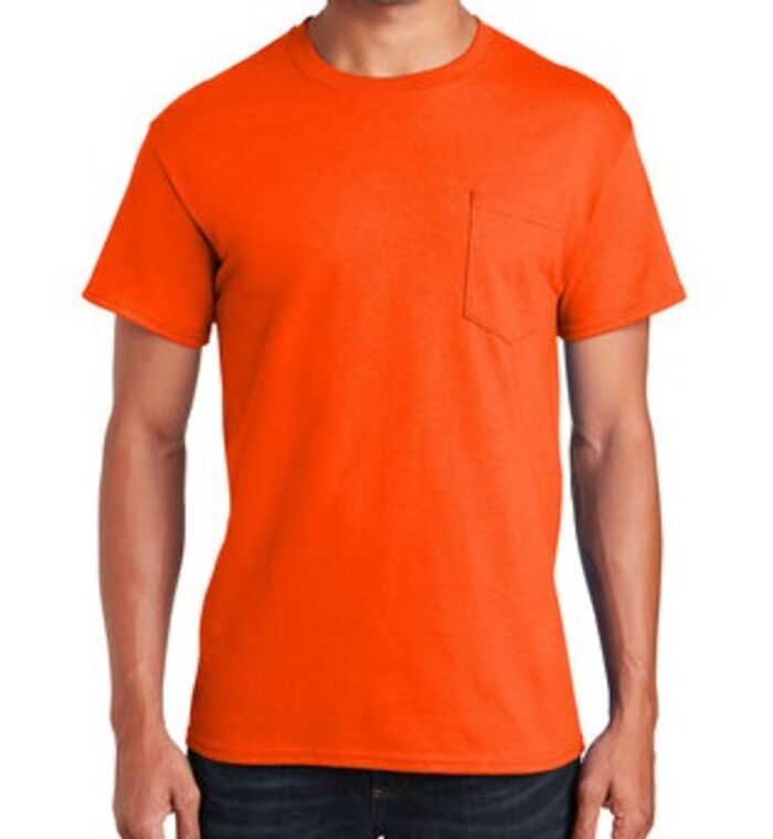 Ultra Cotton ® 100% Cotton T Shirt with Pocket Thumbnail