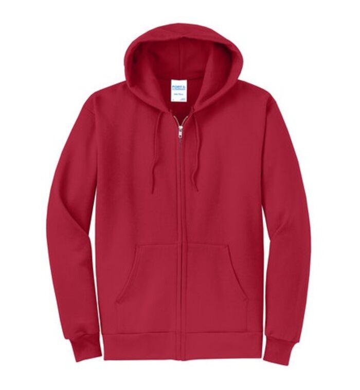 Core Fleece Full Zip Hooded Sweatshirt Thumbnail