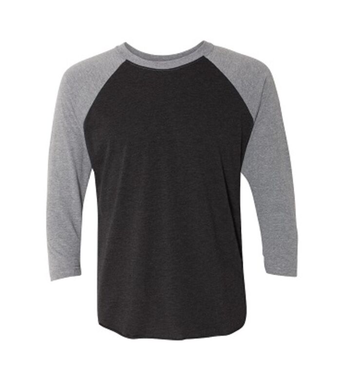 Unisex Tri-Blend Three-Quarter Sleeve Baseball Raglan Tee Thumbnail