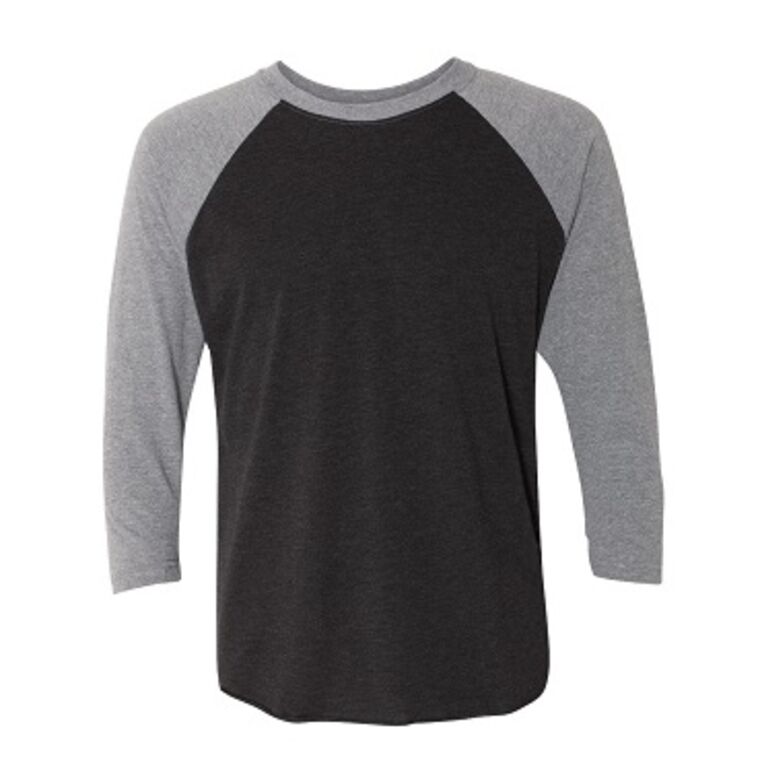 Unisex Tri-Blend Three-Quarter Sleeve Baseball Raglan Tee Thumbnail