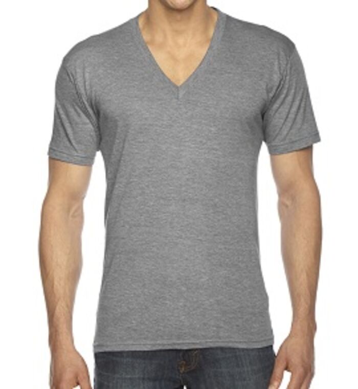 Unisex Tri-Blend Short Sleeve V-Neck T-Shirt Thumbnail