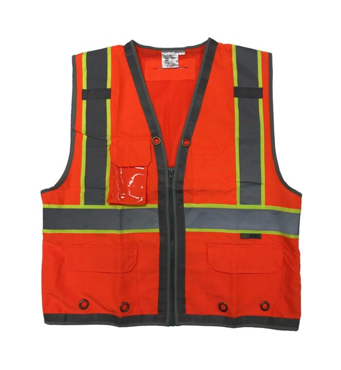 Elite Class II Safety Vest with Reflective Trim Thumbnail