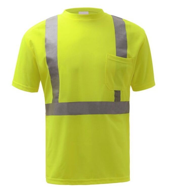 Short Sleeve with Pocket Class II Safety T-Shirt Thumbnail