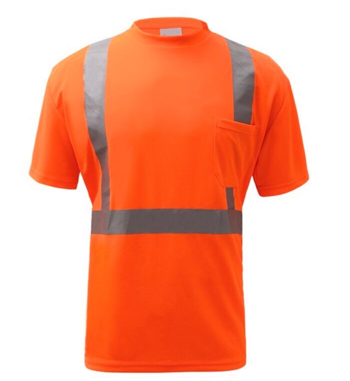 Short Sleeve with Pocket Class II Safety T-Shirt Thumbnail