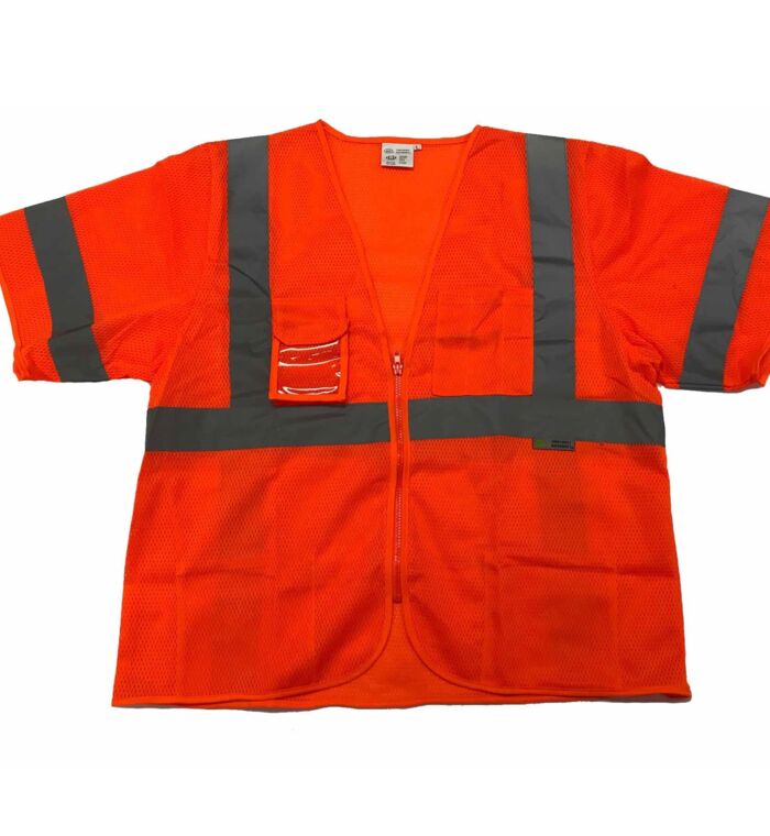 Standard Short Sleeve Class III Safety Vest Thumbnail