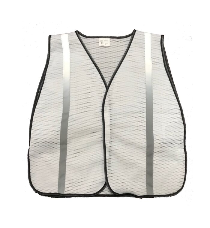 White Safety Vest Thumbnail