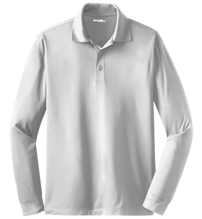 Long Sleeve Micropique Sport Wick ® Polo Thumbnail