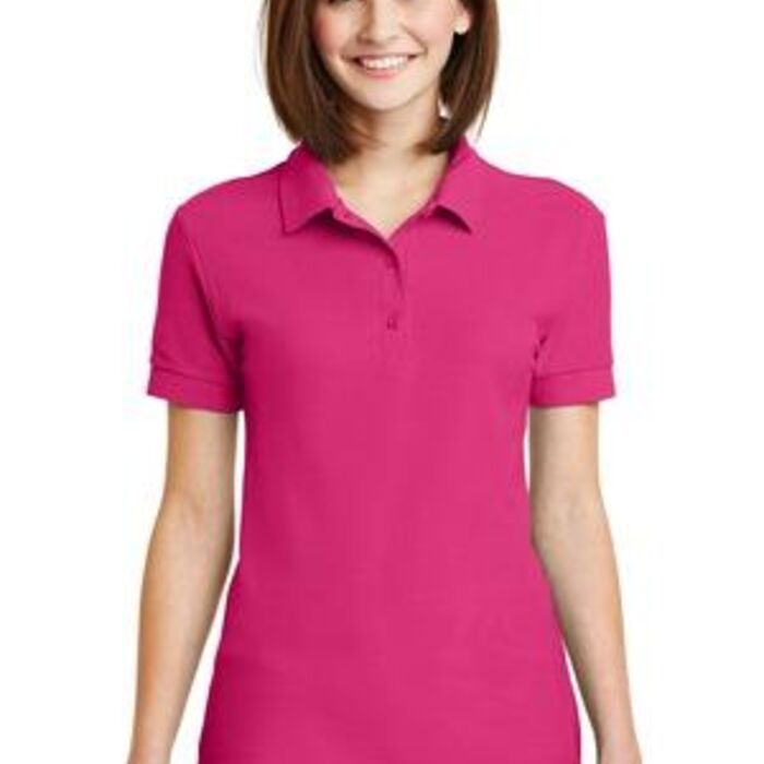 Gildan Ladies 6.6 Ounce 100% Double Pique Cotton Sport Shirt Thumbnail