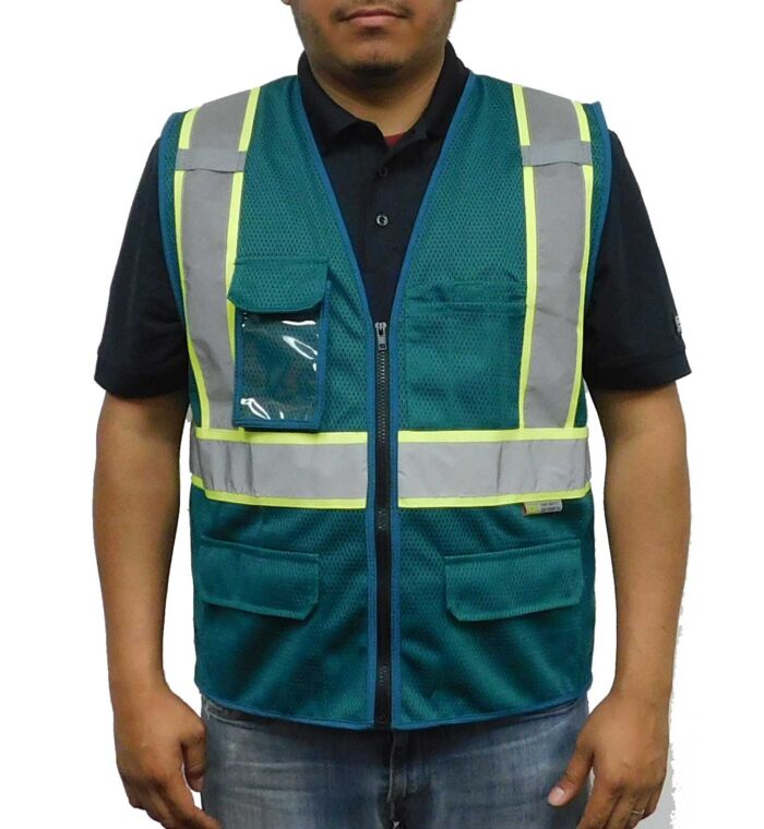 Green – Cool Mesh Elite Safety Vest Thumbnail