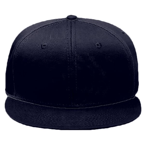 OTTO Superior Cotton Twill Round Flat Visor "OTTO SNAP" Six Panel Pro Style Snapback Hat Thumbnail