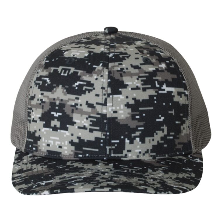 Patterned Snapback Trucker Cap Thumbnail